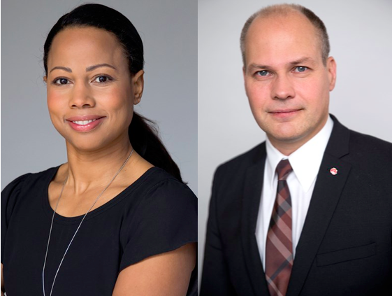 Demokratiminister Alice Bah Kuhnke och justitieminister Morgan Johansson.