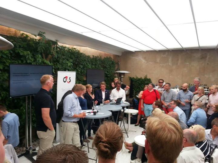 SäkerhetsBranschen gjorde en lyckad debut i Almedalen. Foto: G4S.