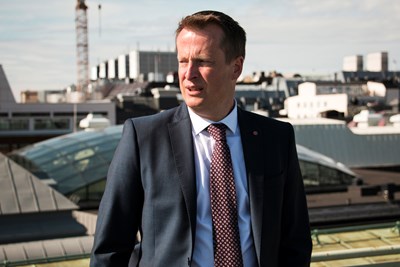 Inrikesminister Anders Ygeman. Foto: Bill Nilsson/Regeringskansliet Inrikesminister Anders Ygeman.