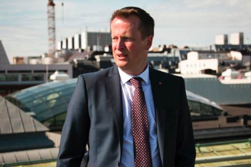 Inrikesminister Anders Ygeman presenterade regeringens nya strategi mot terrorism som idag lämnas till riksdagen. Foto: Bill Nilsson/ RK Inrikesminister Anders Ygeman presenterade regeringens nya strategi mot terrorism som idag lämnas till riksdagen.