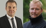 Hans Rosander, Bravida, och Andreas Johansson Österberg, Nyx.