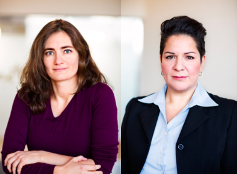 Kristina Jerre och Sandra Larsson, utredare på Brå.