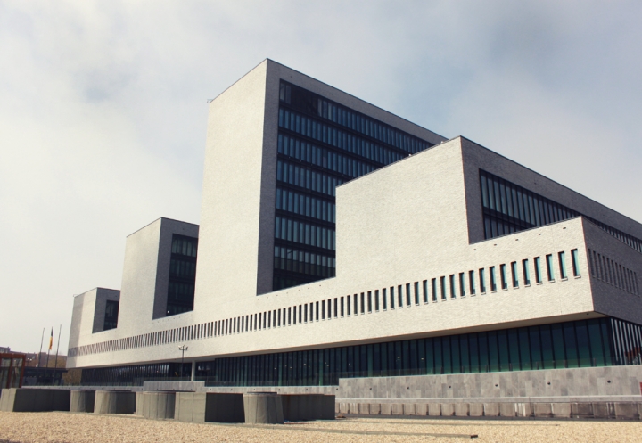 Europols högkvarter i Haag, Nederländerna