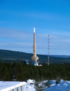 Esrange, Kriuna,s Sverige enda rymbas