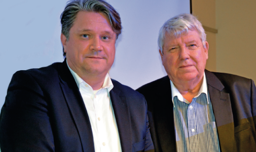 Hans Brun, terrorismforskare vid King ́s College, gästade SNOS-möte.