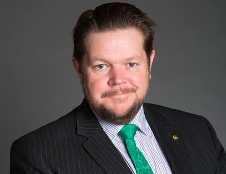 Johan Hedin, Centerpartiets rättspolitiske talesperson.