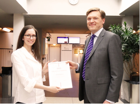 Årets pristagare Natalia Rykhova