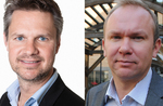 Nyx vd Tomas Eriksson och Nordic Alarms vd Johan Nätterholm. Nyx vd Tomas Eriksson och Nordic Alarms vd Johan Nätterholm.