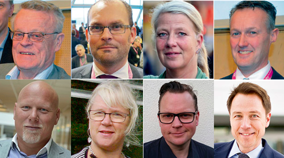 Medverkande på konferensen inkluderar Björn Eriksson, Björn Bergström, Kristina Axén Olin, Björn Ericsson, Jon Radefalk, Lena Maria Fritzberg, Henrik Albertsson och Magnus Josephson