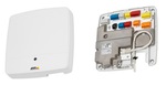 Farvekodede tilslutninger gør det let for installatøren at installere systemet. Farvekodede tilslutninger gør det let for installatøren at installere systemet.