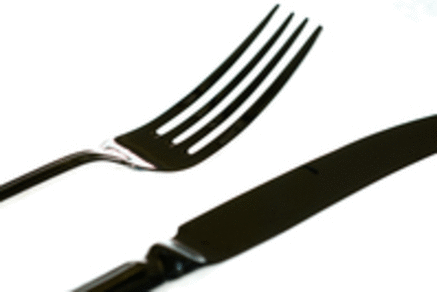 Knive og gafler er fundet ved kontrollerne.