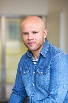 Fredrik Marklund, utredare på Brå. (Foto: Liselotte van der Meijs)