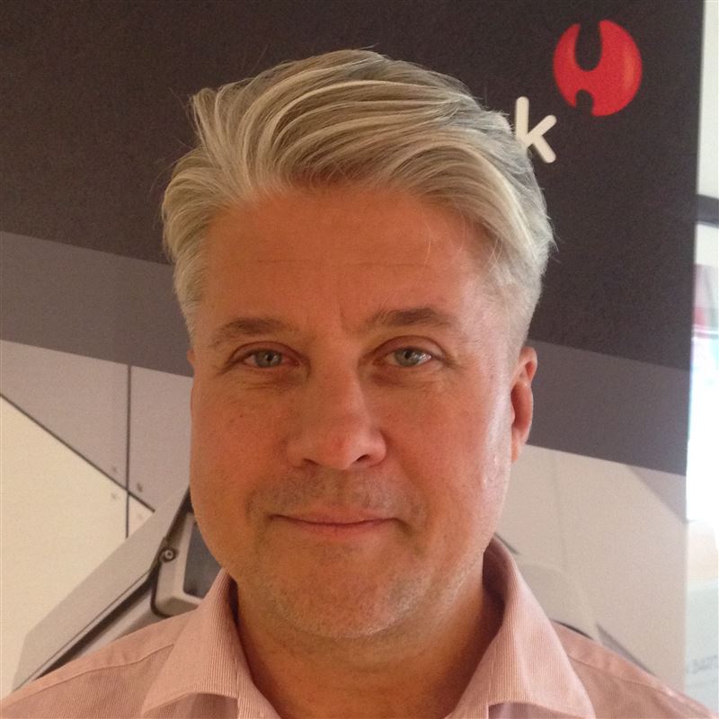Hans Molin, vd på Infratek Security Solutions.