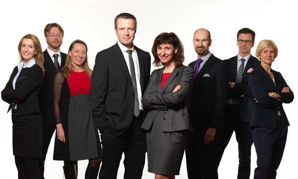 Konkurrensverkets ledningsgrupp. (Foto: Andreas Eklund)