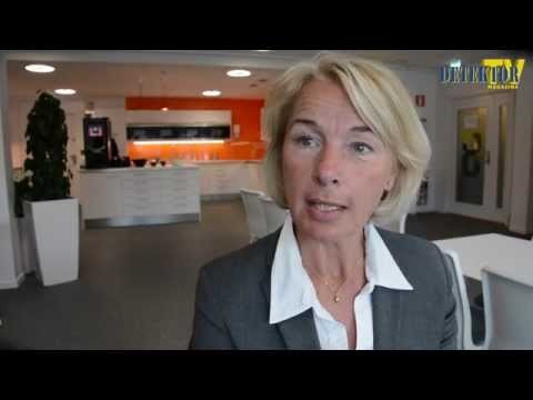 Katarina Mellström intervjuas