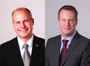 Justitieminister Morgan Johansson och inrikesminister Anders Ygeman.