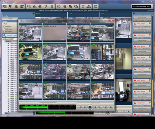 Prism Video Management System fra Lenel Prism Video Management System fra Lenel