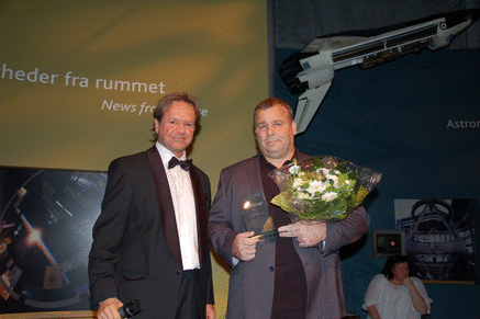 Frank Eriksen fra Elsec sammen med Jonny Sjöberg, AR Media