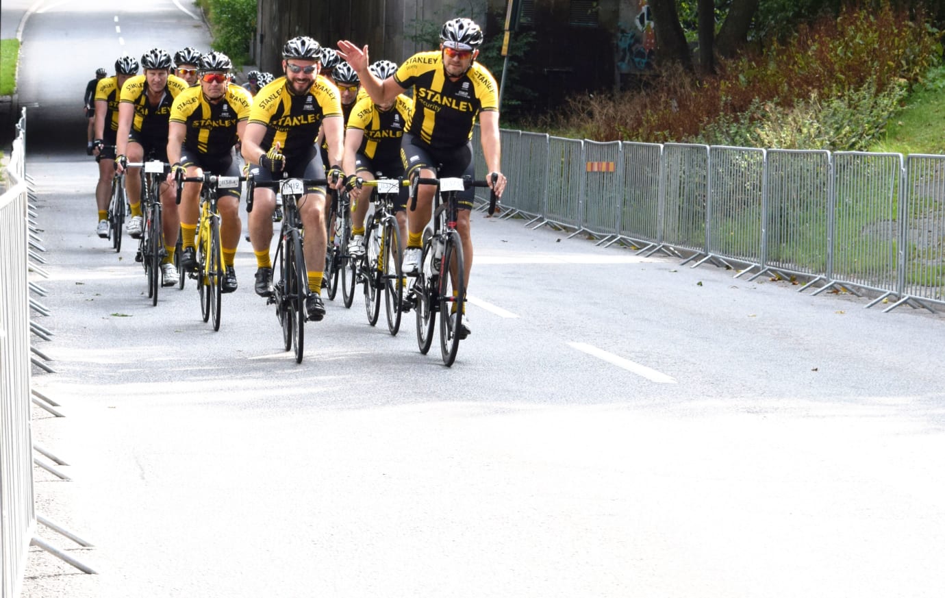 Stanley Securitys cykellag under Velothon 2016