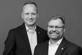Lars Thinggaard och  Lars Larsen. Foto: Casper Helmer.