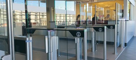 Nösnäs gymnasium i Stenungsund lät installera en speedgate-lösning för entrékontroll redan 2017.