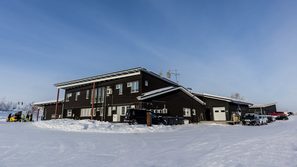 Camp Ripan i Kiruna består av totalt 90 stugor.