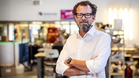 Projektleder Jan Madsen, professor, sektionsleder og vicedirektør på DTU Compute. Foto: Kaare Smith.