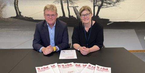 Borgmester i Randers Kommune Torben Hansen og chefanklager ved anklagemyndigheden i Østjyllands Politi Marian Thomsen.