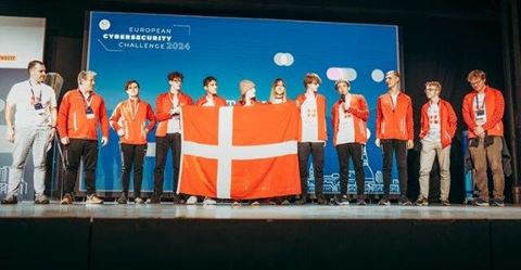 Det danske Cyberlandshold er for fjerde år i træk med i top-fem til EM i Cybersikkerhed. Foto: Aalborg Universitet