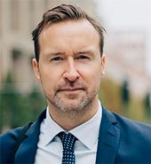 Daniel Ridderton, marknadsansvarig på Securitas Technology Sverige.