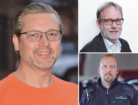 Anders Karlsson (till vänster) på Bosch tog utbildningsinitiativet, men det var Mats Adman från Rapid och Andreas Johansson Österberg på Tennotech som från början väckte diskussionen om kvalitetsbrister och utbildningsbehov.