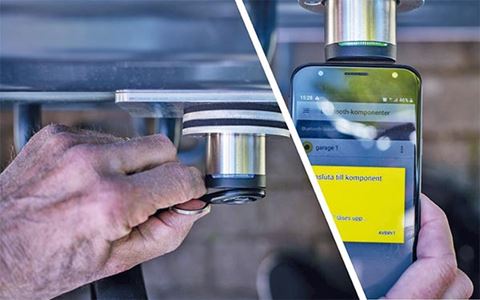 Elektroniska lås utan kablar och ofﬂine-system är de stora trenderna i dag.
