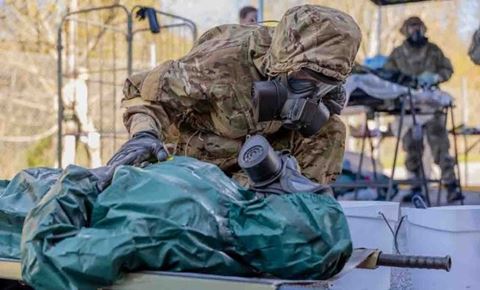 CBRN-øvelse i Aarhus.