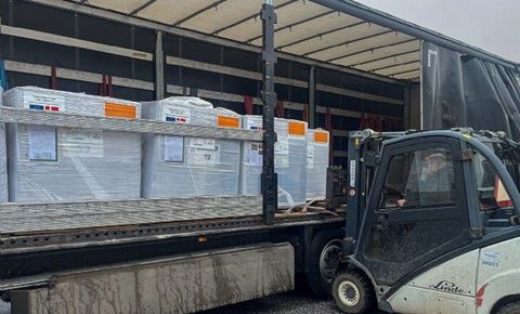 Beredskabsstyrelsen donerer beskyttelse af infrastruktur til Ukraine. Foto: Beredskabsstyrelsen