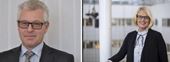 Lars Zetterström och Lotta Eriksson på Kronan Säkerhet respektive Företagsuniversitetet.