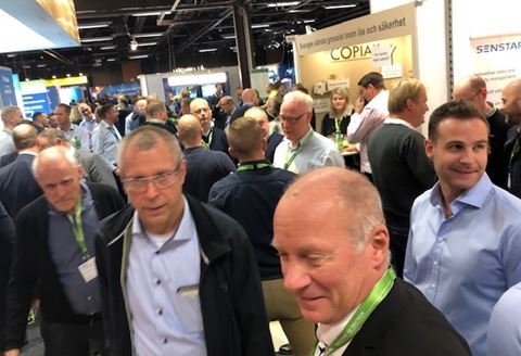 Så intimt som på Sectech i 2019 bliver det ikke på den kommende messe, da gangene mellem standene er gjort bredere for at sikre bedre afstand mellem de besøgende.