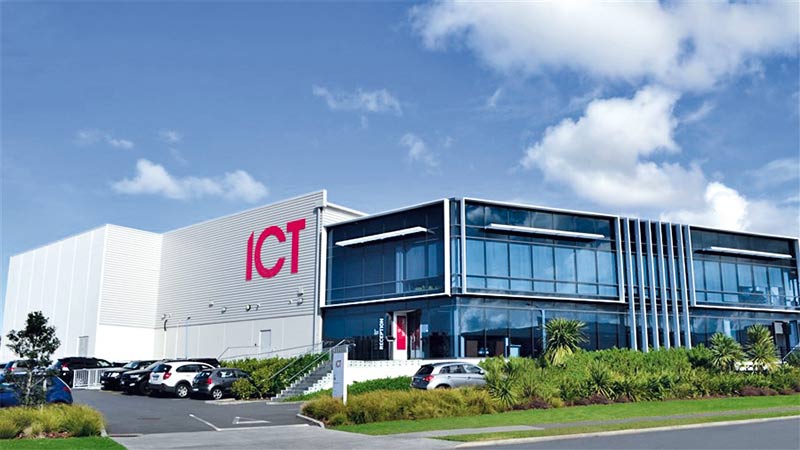 ICT har sitt huvudkontor i Auckland, Nya Zeeland. Här, i den toppmoderna FoU- och tillverkningsanläggningen, produceras företagets produkter.