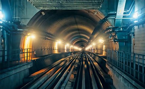 With intelligent sensor analysis, lidar technology is not dependent on visible or thermal light, making the method effective for detecting people or animals in the illuminated tunnel mouth as well as further into the tunnel and along the track.