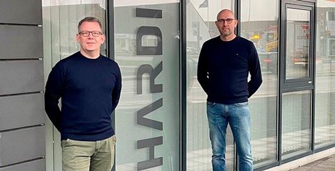 Henrik Westergaard og Dan Christensen fra Hardi-V.