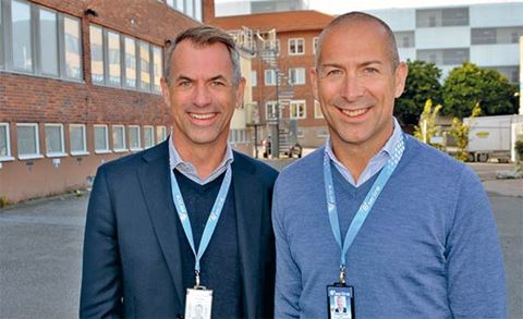 Pierre Parrman, CTO på Seriline och Freddie Parrman, Serilines VD.