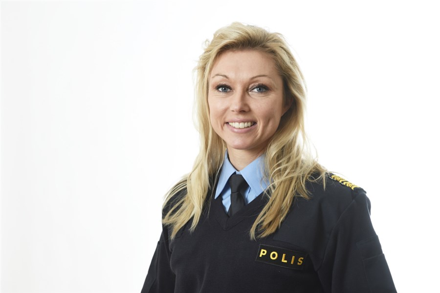 Linda Staaf, chef på underrättelseavdelningen på polisens nationella operativa avdelning.