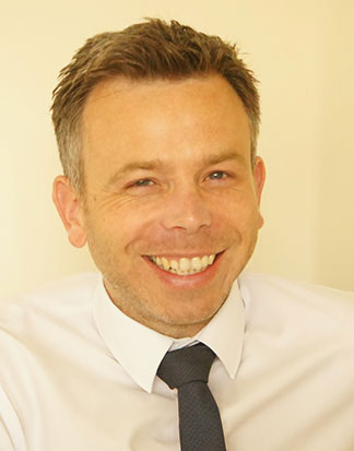 Mark Cosgrave, divisionsdirektör på Optex Emea. Mark Cosgrave, divisionsdirektör på Optex Emea.