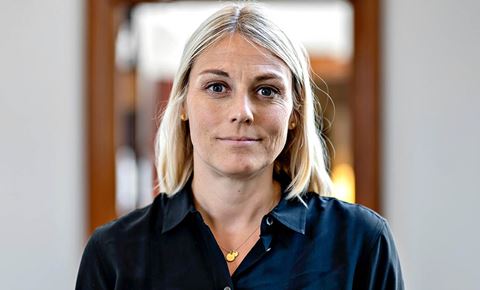 vi brug for skarpe og krøllede hjerner til at være både foran og lige i hælene på de cyberkriminelle, siger forsvarsminister Trine Bramsen. Foto: Keld Navntoft
