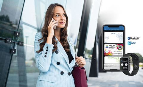 Om en RFID-lösning ersätts med ett smart virtuellt kort i telefonen uppstår flera nya möjligheter för hur kortet kan användas ,exempelvis i en dörrmiljö.