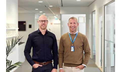 Christian Winqvist och Freddie Parrman.