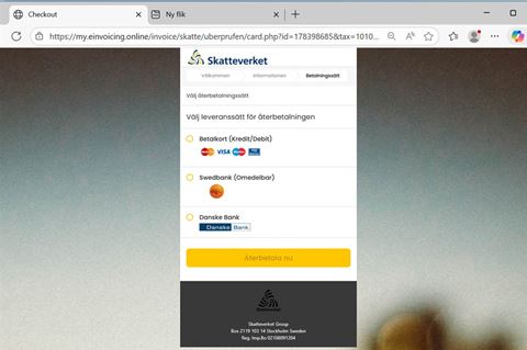 Digitala varningsgruppen varnat för bluffmejl som på bilden. Digitala varningsgruppen varnat för bluffmejl som på bilden.