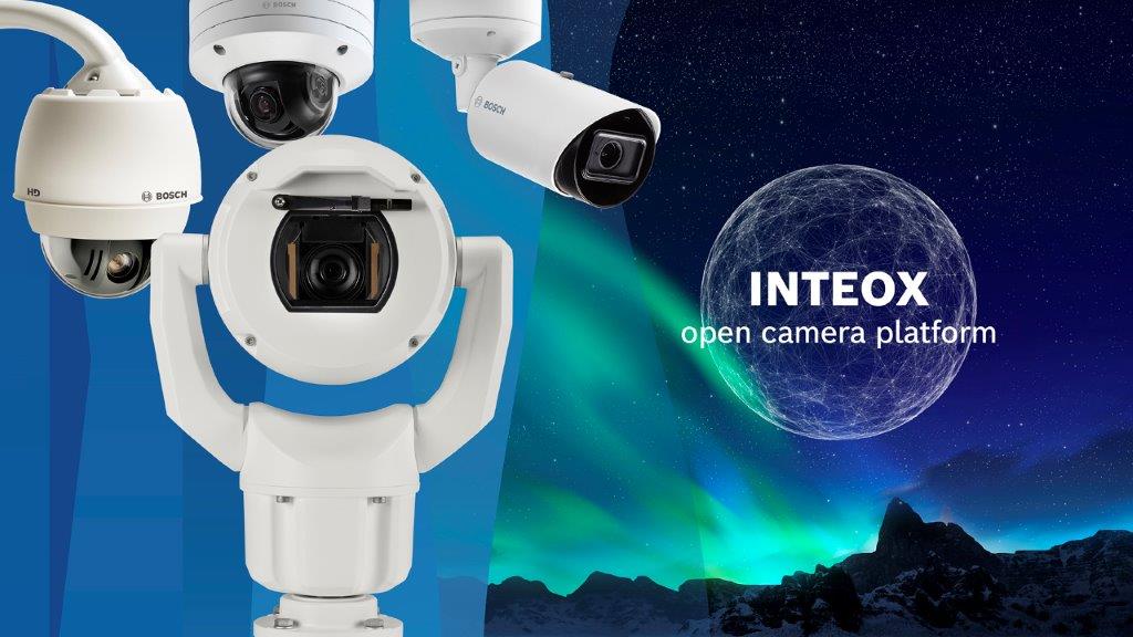 Bosch Inteox kombinerer intelligent videoanalyse med et almindeligt anvendt operativsystem, og der kan tilføjes apps, software og tjenester. 
