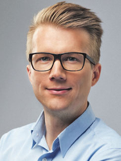 Jonas Lejon, säkerhetsspecialist på företaget Triop.