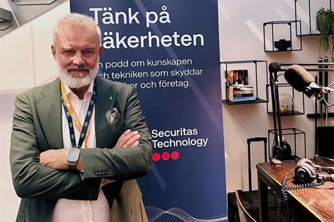 Jörgen Holmlund är en av flera talare frän Trygghetnu som medverkar i podden från Securitas Technology. 