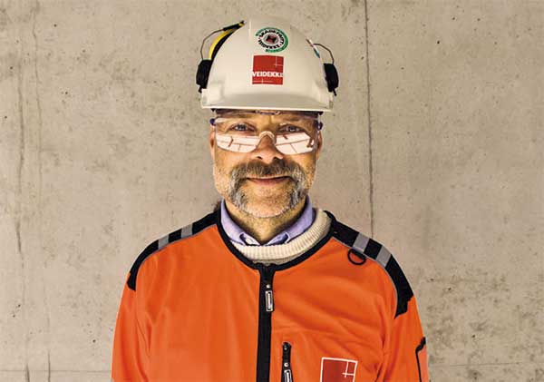 Bjørnar Gullbrekken, projektutvecklare på Veidekke. Bjørnar Gullbrekken, projektutvecklare på Veidekke.